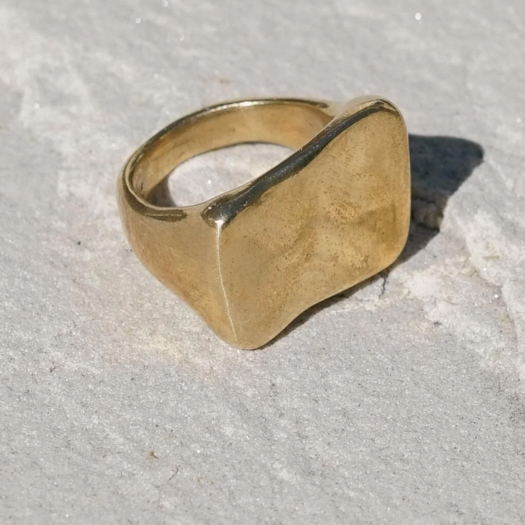 Brass Divinity Ring