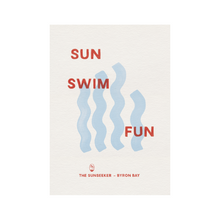 Load image into Gallery viewer, Where the Water Sparkles (The Sunseeker Travel Poster Series)
