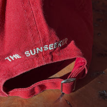 Load image into Gallery viewer, The Sunseeker Embroidered Red &#39;Holiday Often&#39; Cap
